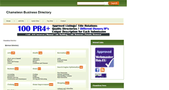 Desktop Screenshot of chameleonwebservices.com